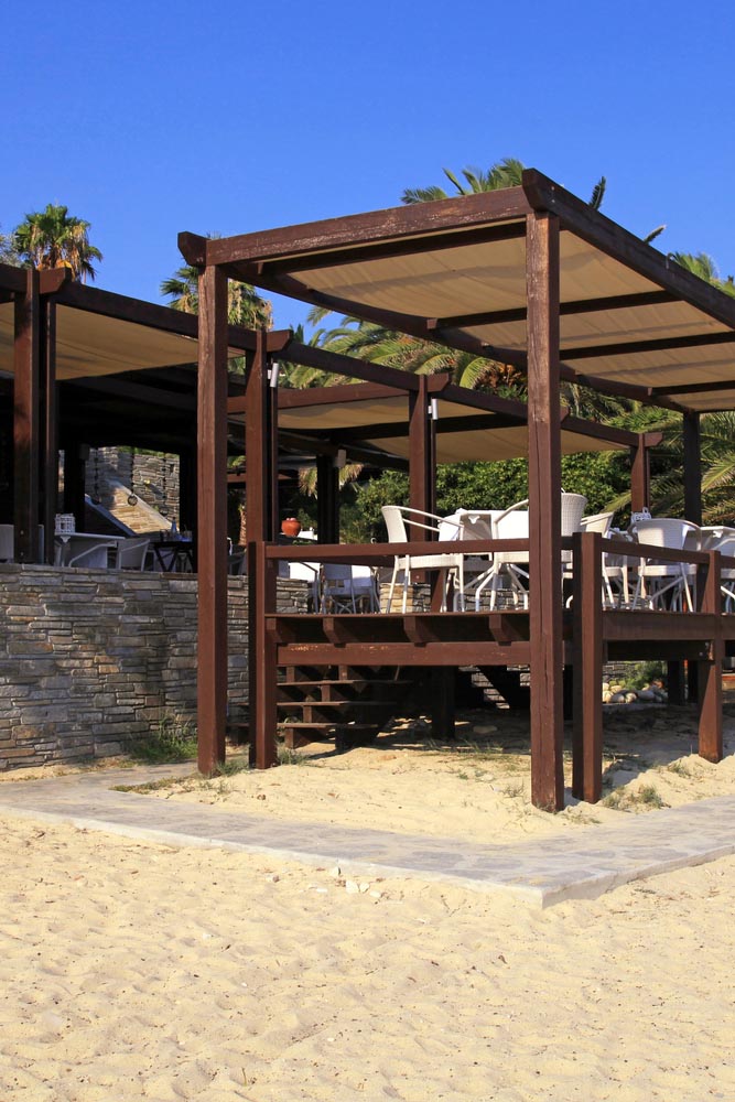 Terraza modular madera bahía de Cadiz